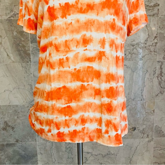 INC International Concepts Astrid Dye Scoop Tee - Picture 4 of 7